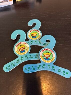 Vintage Madeline Doll Hangers Set of 3